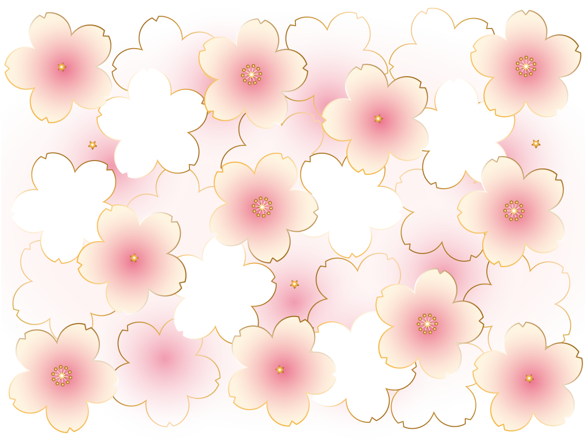 背景ふんわり 桜イラスト無料 フリー88645に写真・文字を入れる
