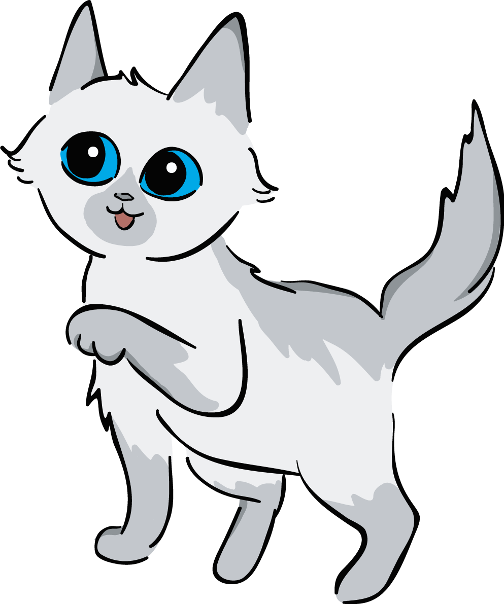 かわいい猫イラスト 嬉しい 無料 フリー88678に写真・文字を入れる