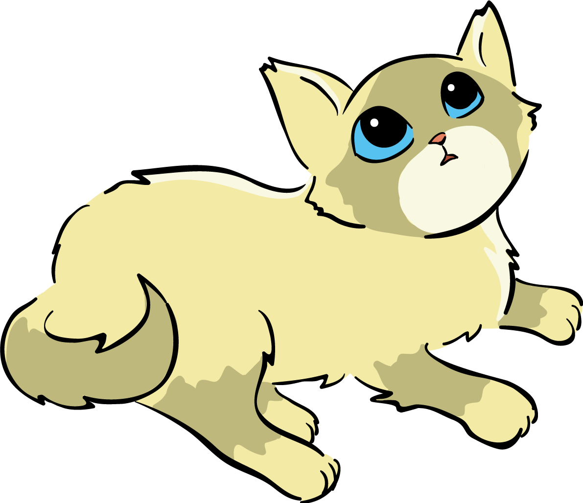 かわいい猫イラスト 見上げる 無料 フリー88681に写真・文字を入れる