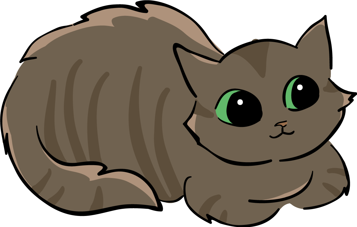 かわいい猫イラスト 座る 無料 フリー88688に写真・文字を入れる