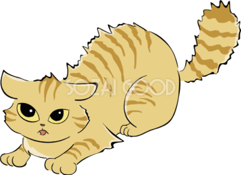 かわいい猫イラスト 怒る 無料 フリー88701