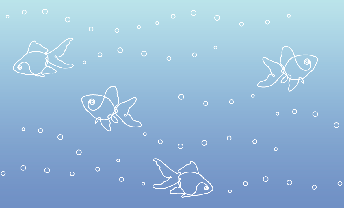 金魚 おしゃれ 背景 イラスト無料 フリー89687に写真・文字を入れる
