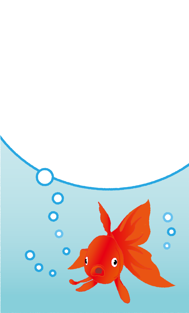 金魚 かわいい 背景 イラスト無料 フリー89696に写真・文字を入れる