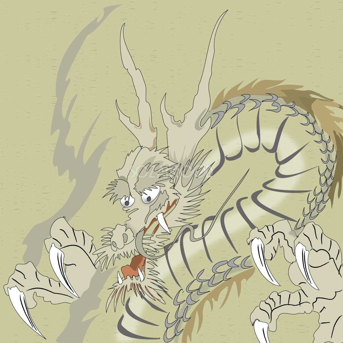 龍2024 辰年イラスト無料 フリー89787