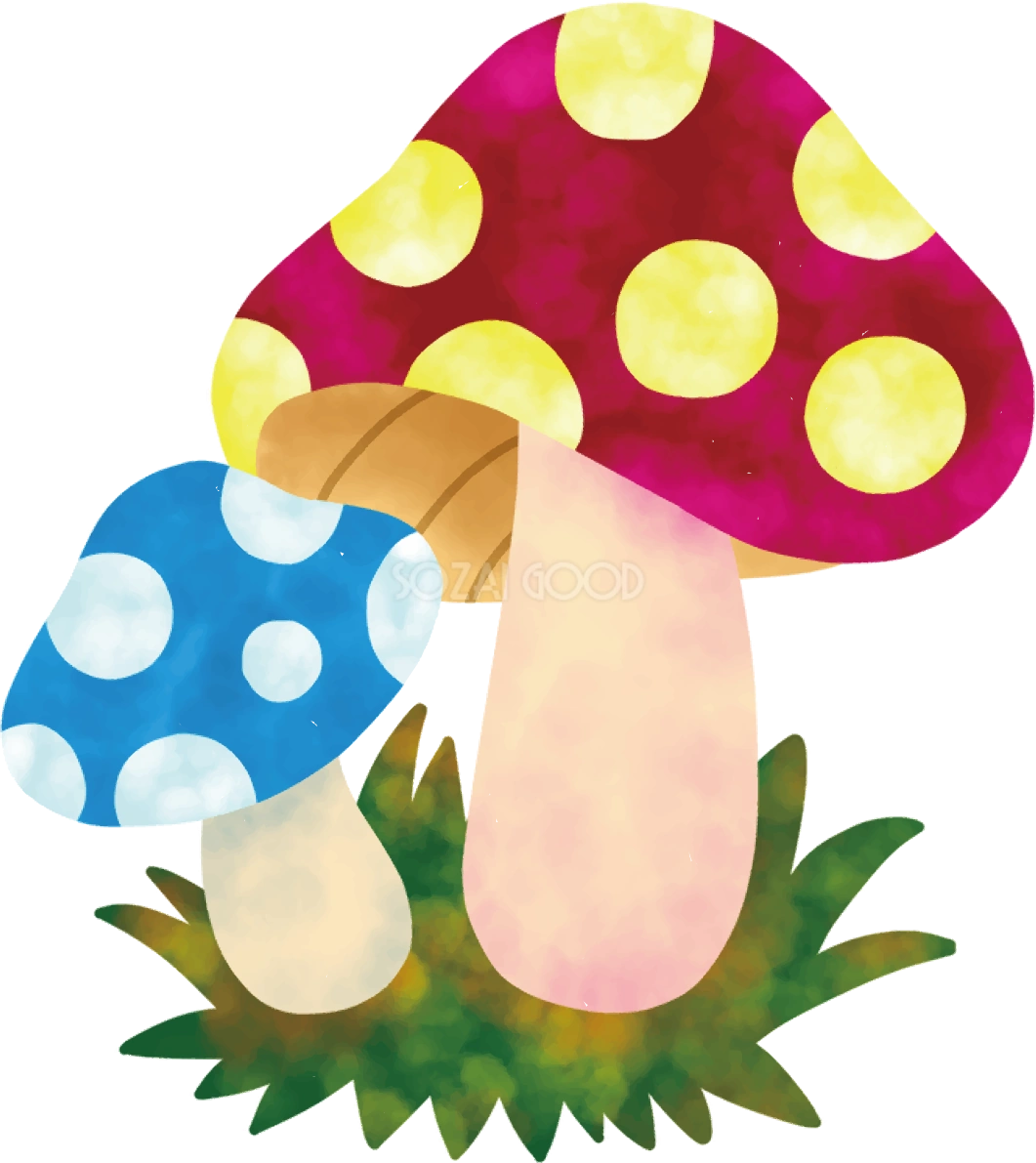 きのこ 秋 かわいい イラスト無料 フリー89814