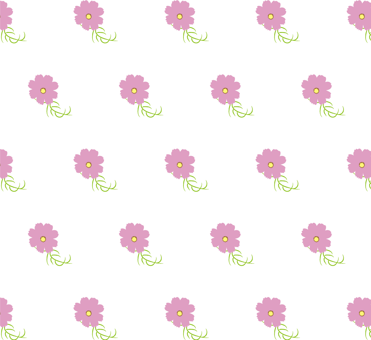 秋 背景 コスモス イラスト無料 フリー89948に写真・文字を入れる