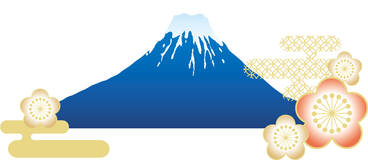 富士山 和風 イラスト無料 フリー90468に写真・文字を入れる