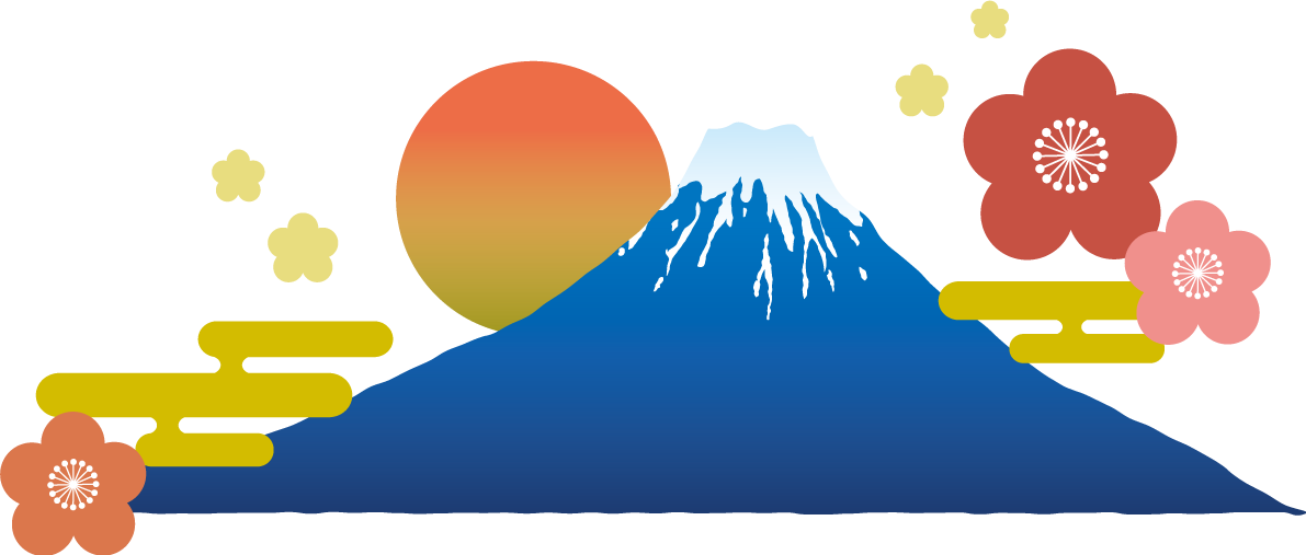 富士山 和風 イラスト無料 フリー90469に写真・文字を入れる