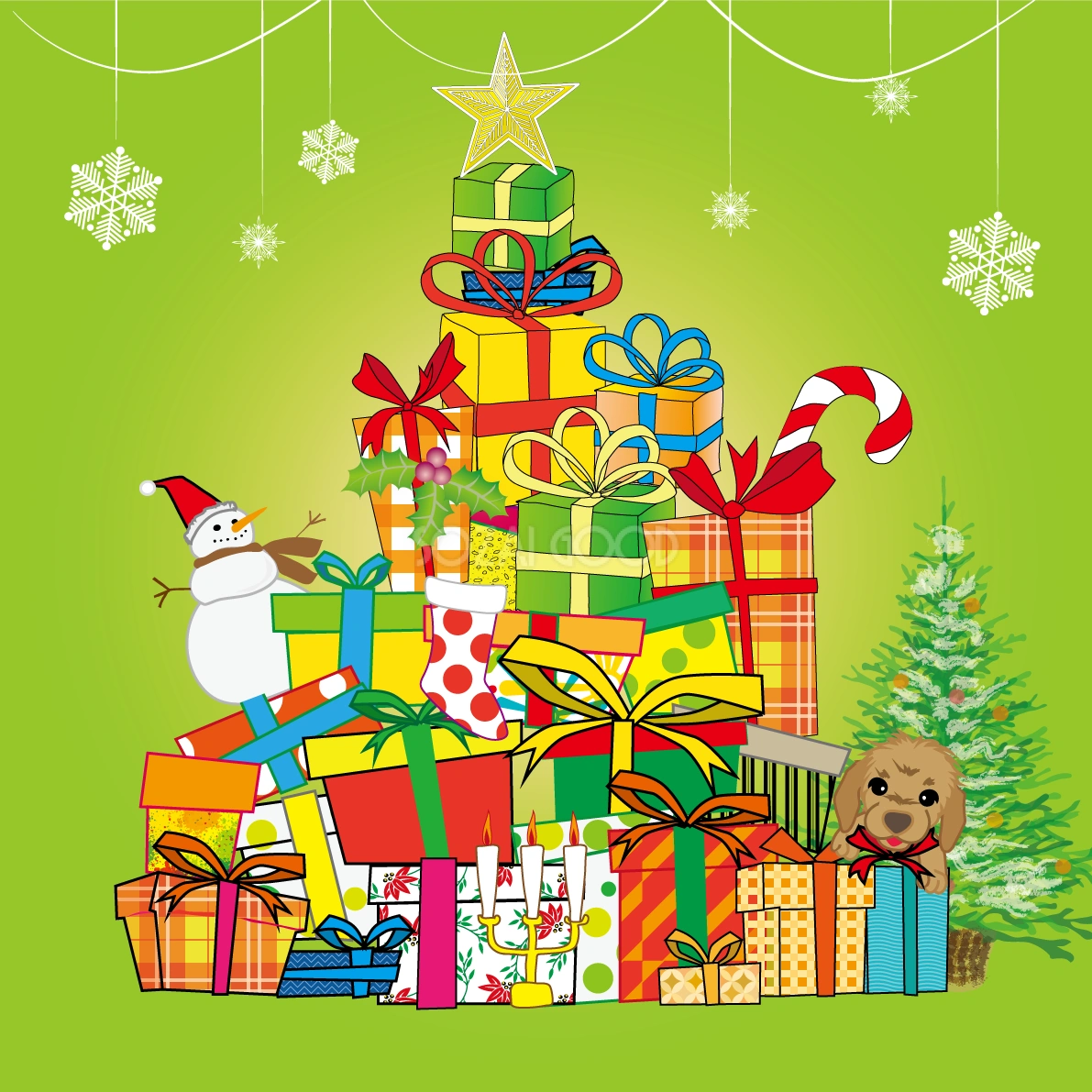 クリスマス プレゼントイラスト無料 フリー90583