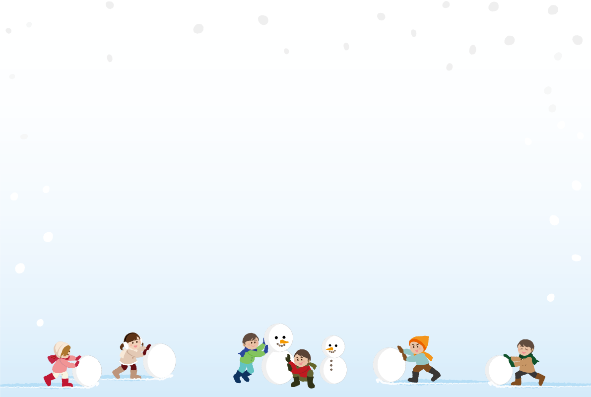 冬 雪 フレーム枠 イラスト無料 フリー90729に写真・文字を入れる