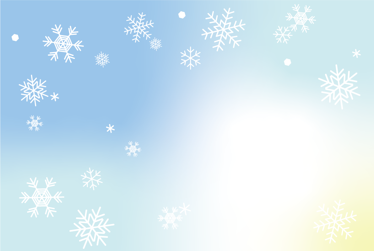 冬 雪の結晶 背景 イラスト無料 フリー90775に写真・文字を入れる