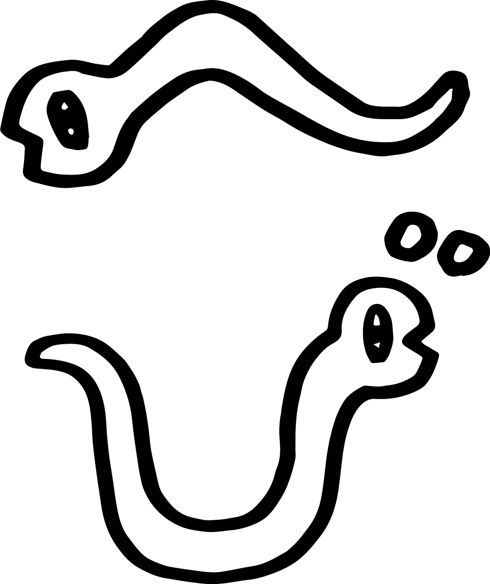 へびの文字の形の白蛇 かわいい2025 巳年イラスト無料 フリー91276に写真・文字を入れる