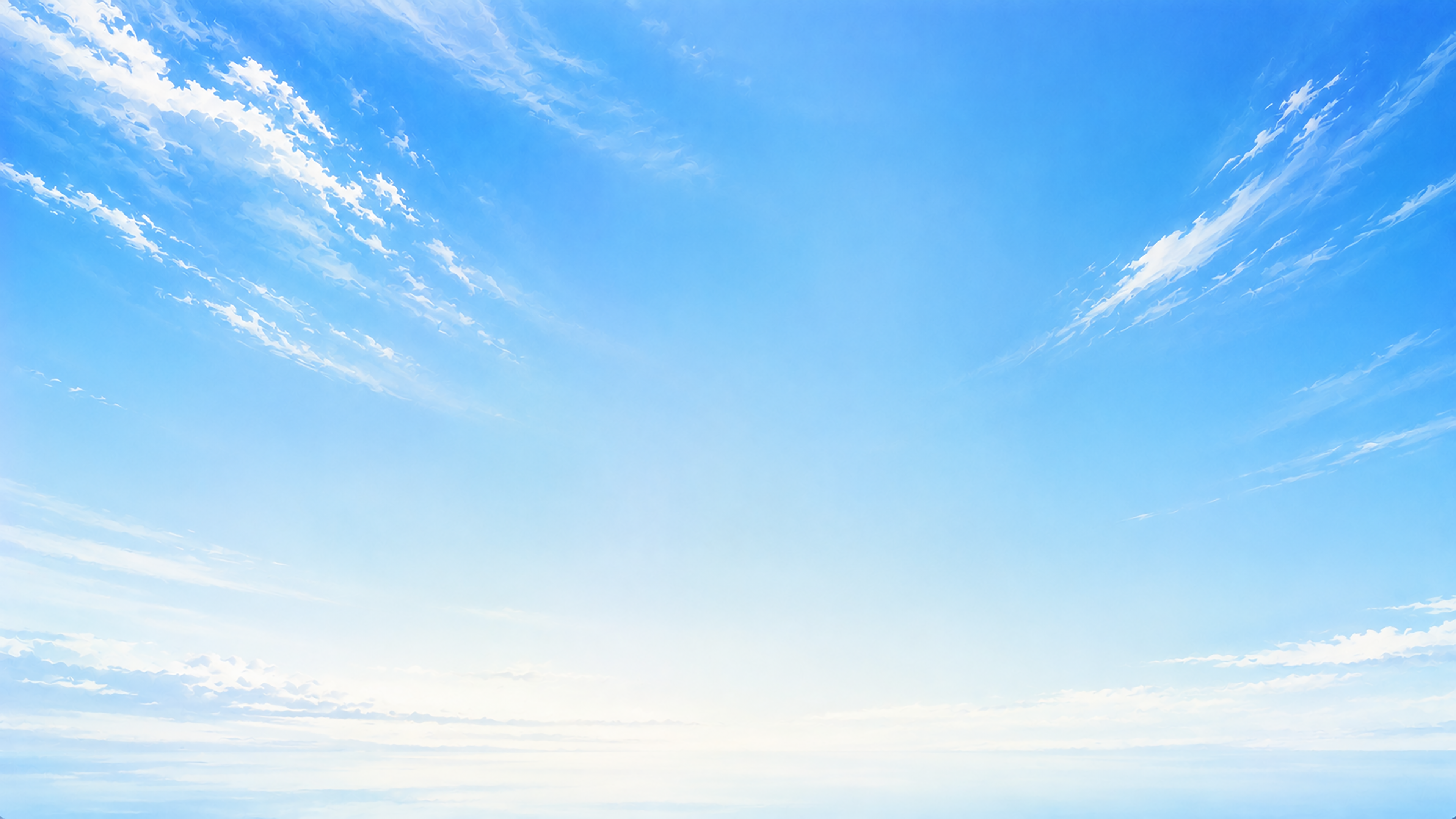 ガラスのような空背景イラスト【無料・高画質】透明感のある青空93713に写真・文字を入れる