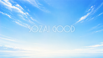 ガラスのような空背景イラスト【無料・高画質】透明感のある青空93713