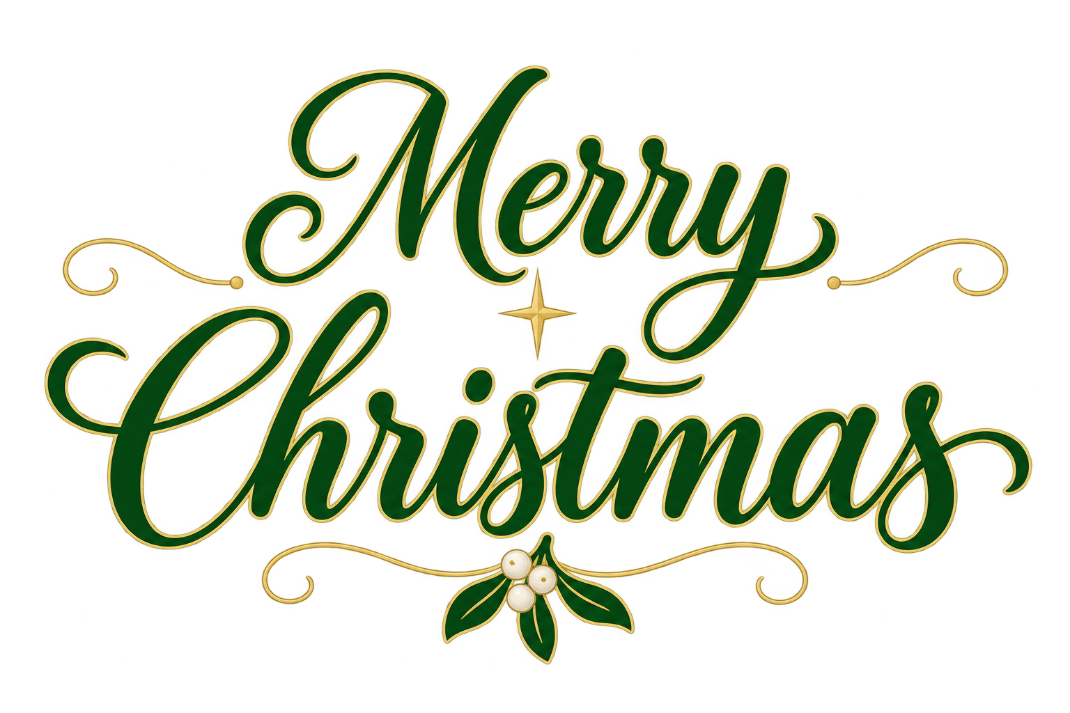文字を主役にしたMerry Christmasのおしゃれなロゴイラスト96898に写真・文字を入れる