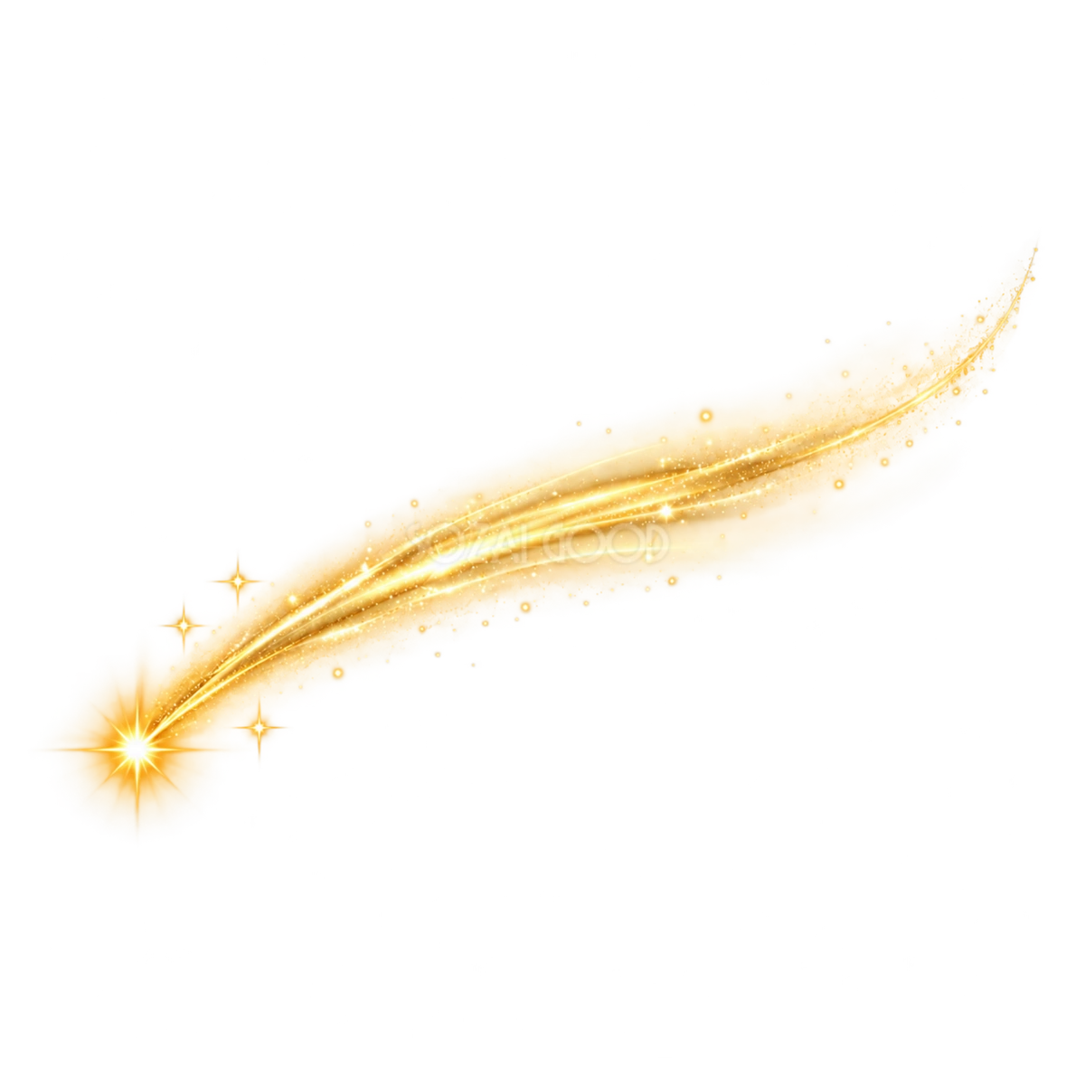 優しくたなびく金色の流れ星 優しくたなびく金色の流れ星