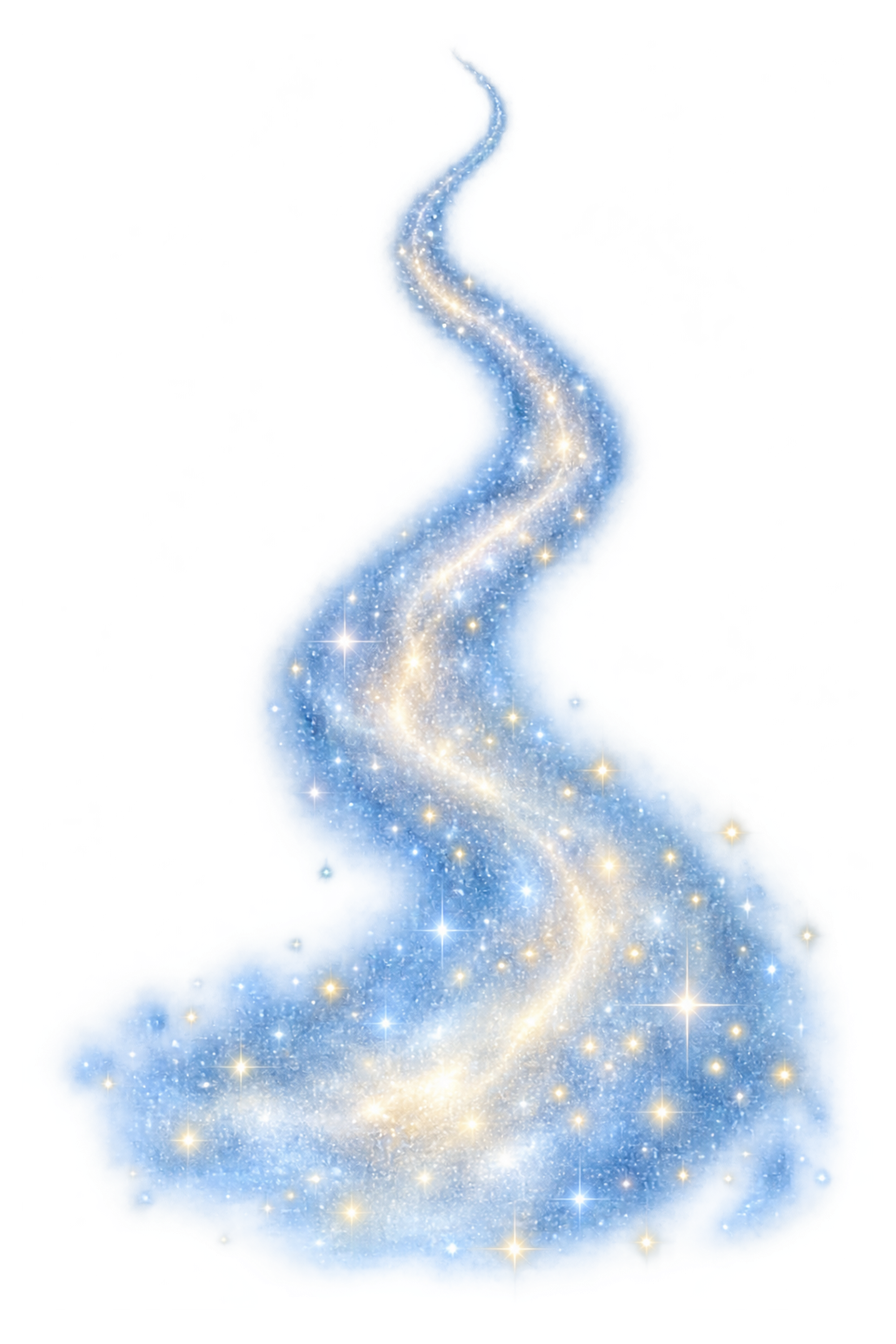 柔らかく広がる天の川の無料イラスト 98792に写真・文字を入れる