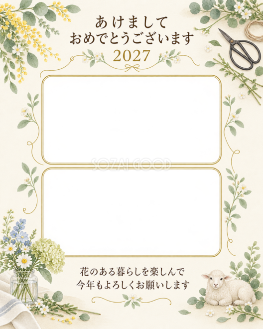 花を飾る暮らし