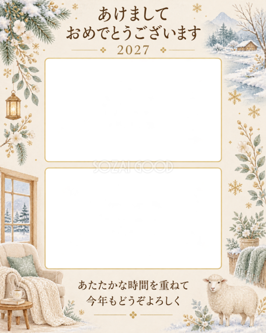 家で過ごす冬の時間