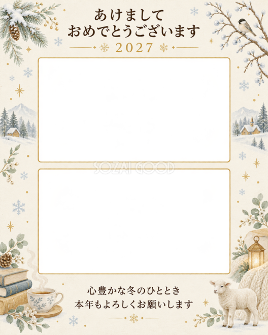 冬の読書とくつろぎ