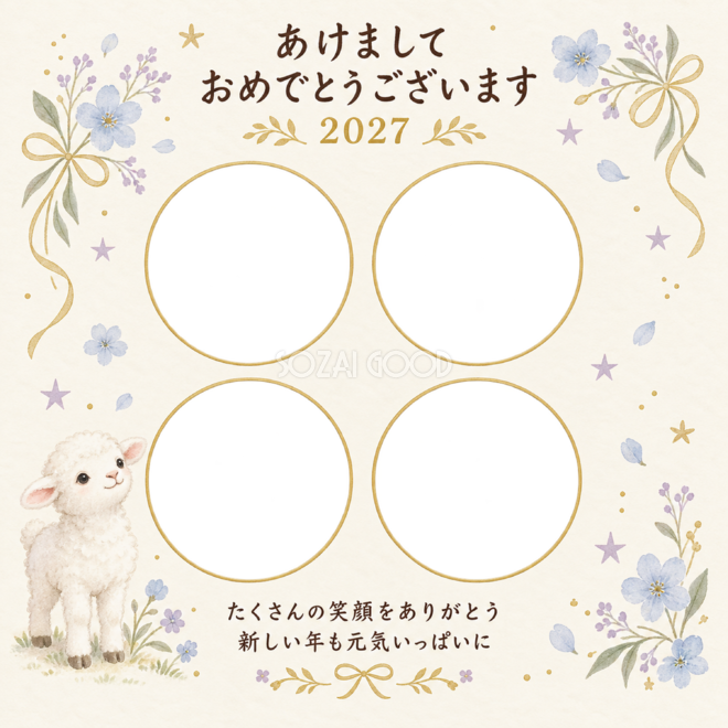 四枚と金色の星 四枚と金色の星