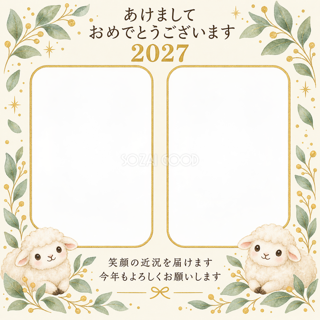 葉と金色の光