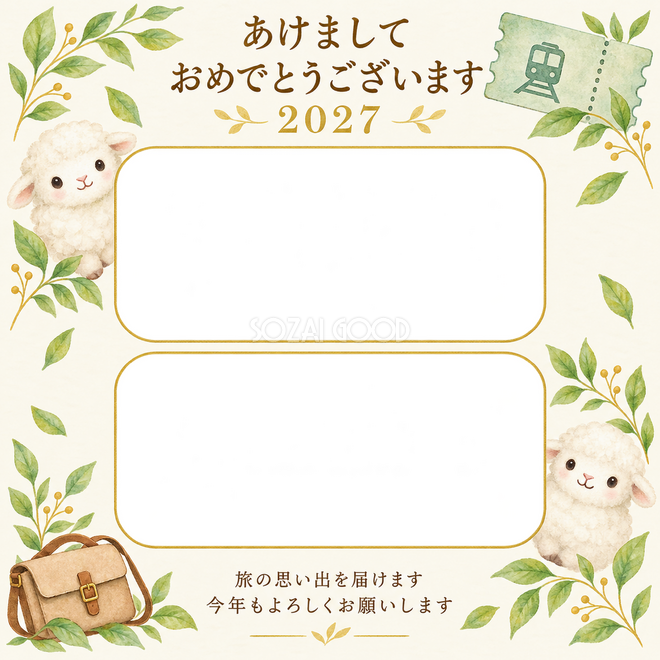 切符とかばんと若葉 切符とかばんと若葉
