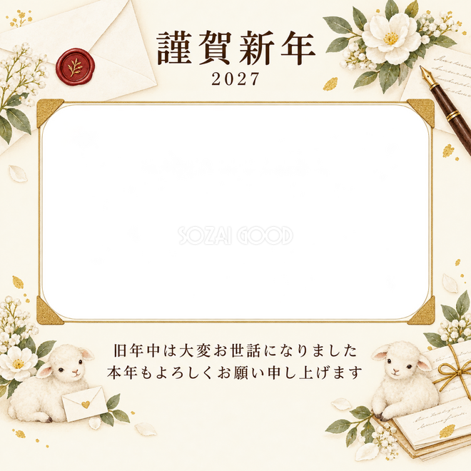 アルバムの一頁・白い花