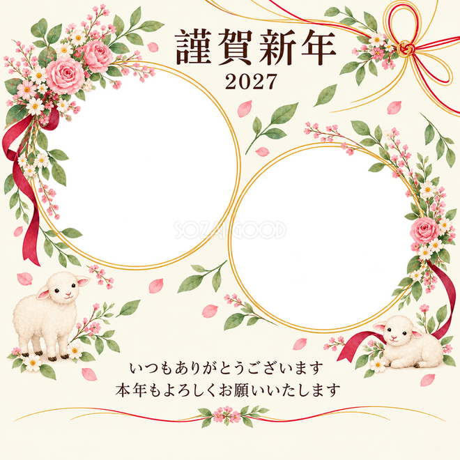 祝う結び目・小花の束