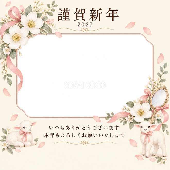 桃色のやさしさ・白い花