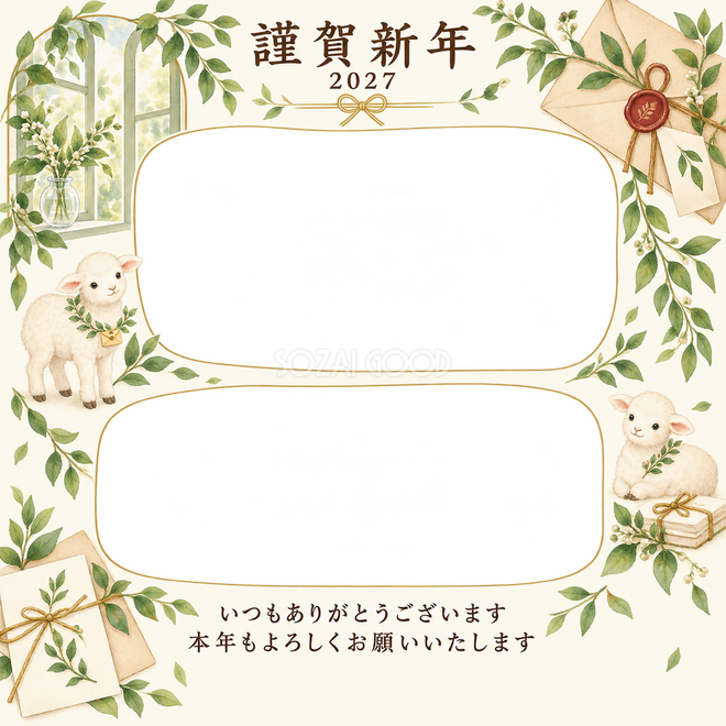若葉の窓辺・手紙
