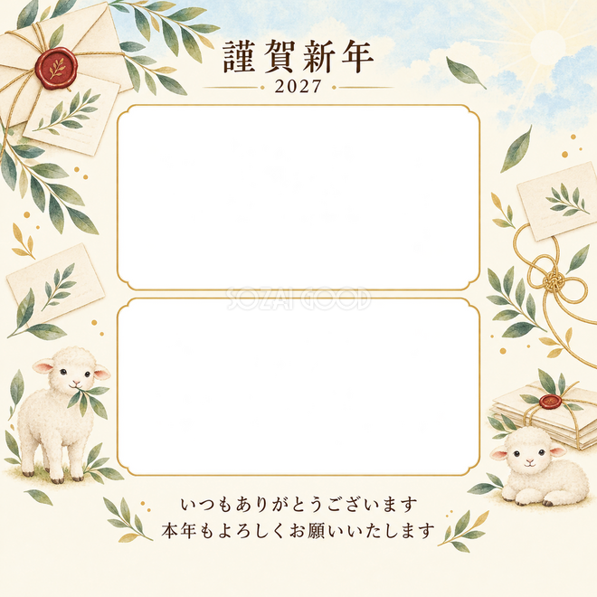 水色の朝・手紙