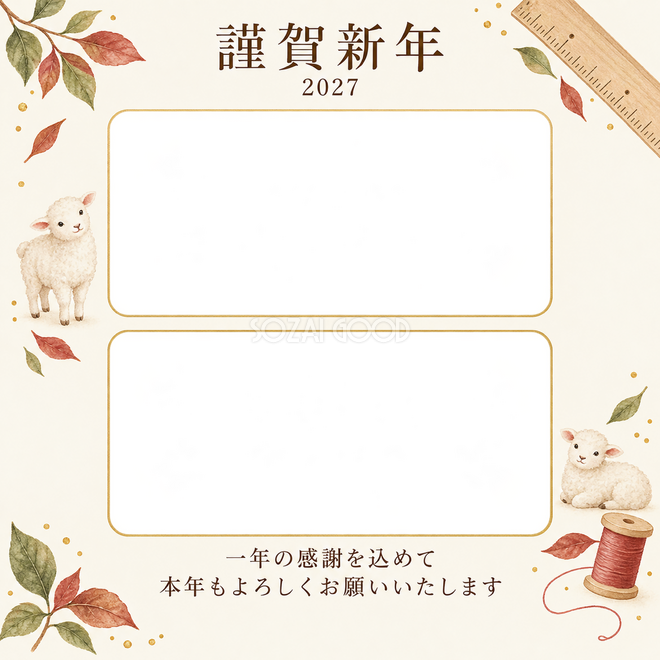 余白を生かす和・定規