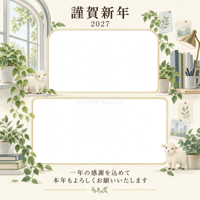 若葉の窓辺・窓
