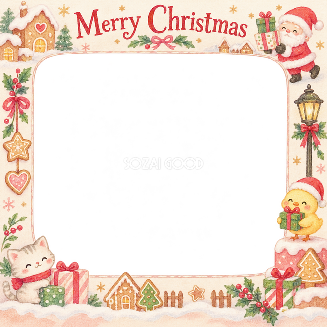 ひよこと贈り物のクリスマス枠