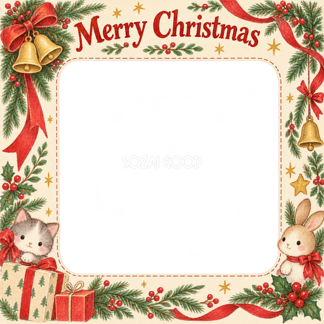 リースとベルのクリスマス枠