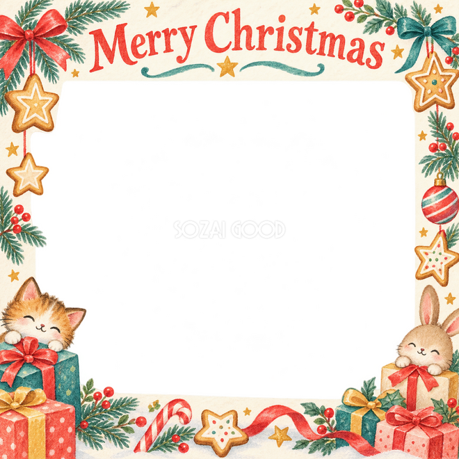 クッキーの星のクリスマス枠