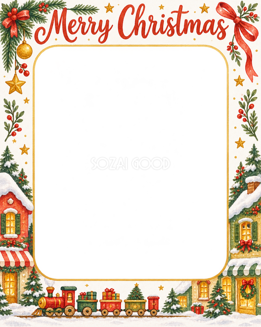 木のおもちゃのクリスマス枠
