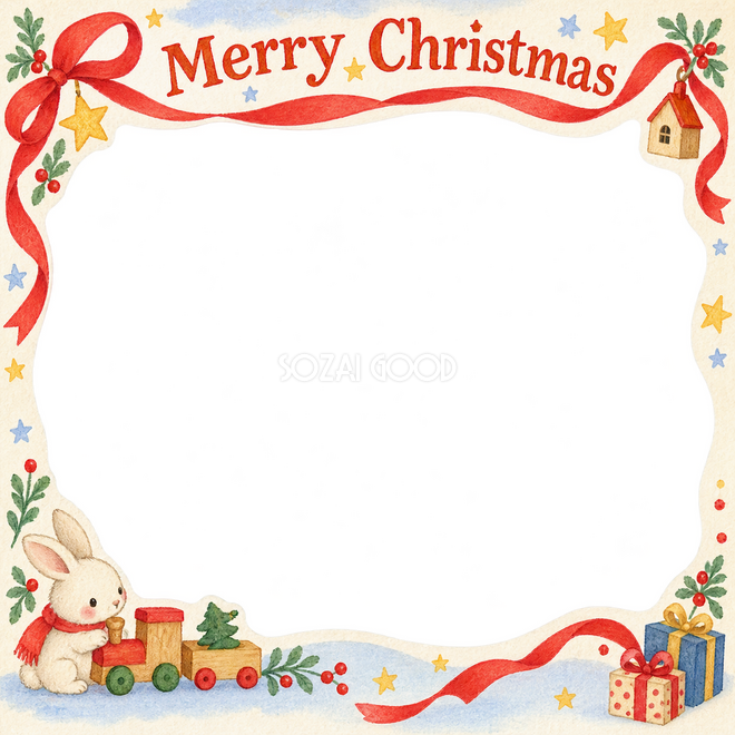 木のおもちゃのクリスマス枠
