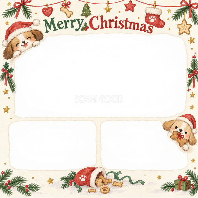 おやつのくつしたのクリスマス枠 おやつのくつしたのクリスマス枠